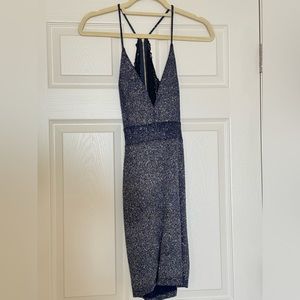 *NEW* Windsor Glitter Navy Dress